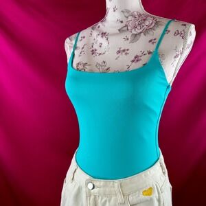 House of Harlow 1960 Turquoise Bodysuit